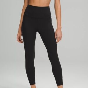 LULULEMON Align High Rise 25" Yoga Pants Black Size 6 NWT